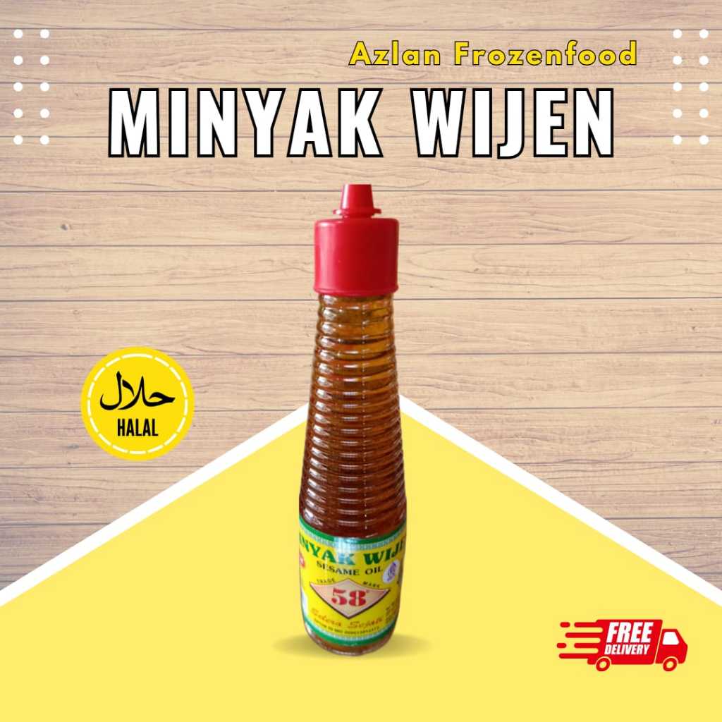 MURAH Minyak Wijen 58 Halal 135ml / Minyak Wijen 58
