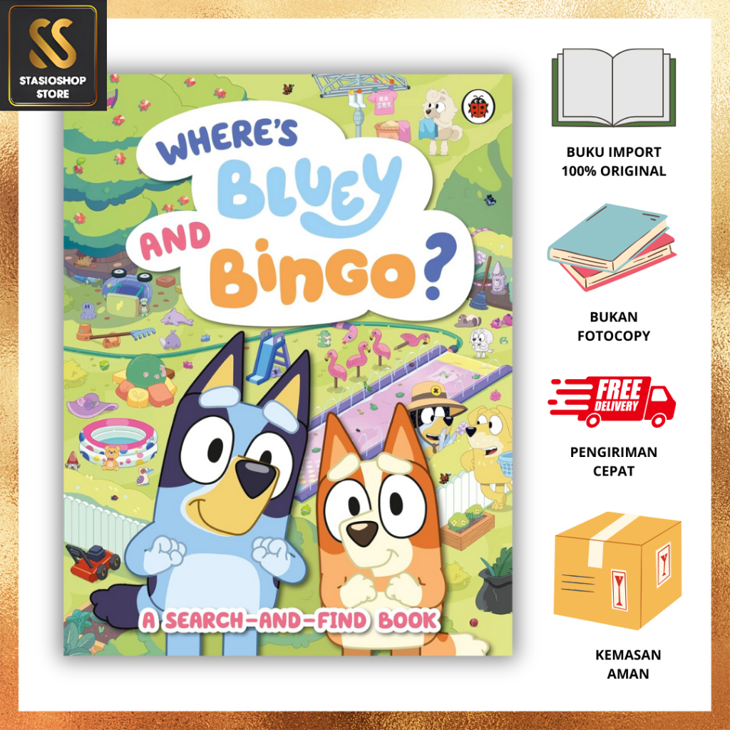 BLUEY: WHERE’S BLUEY AND BINGO? | 9780241728802