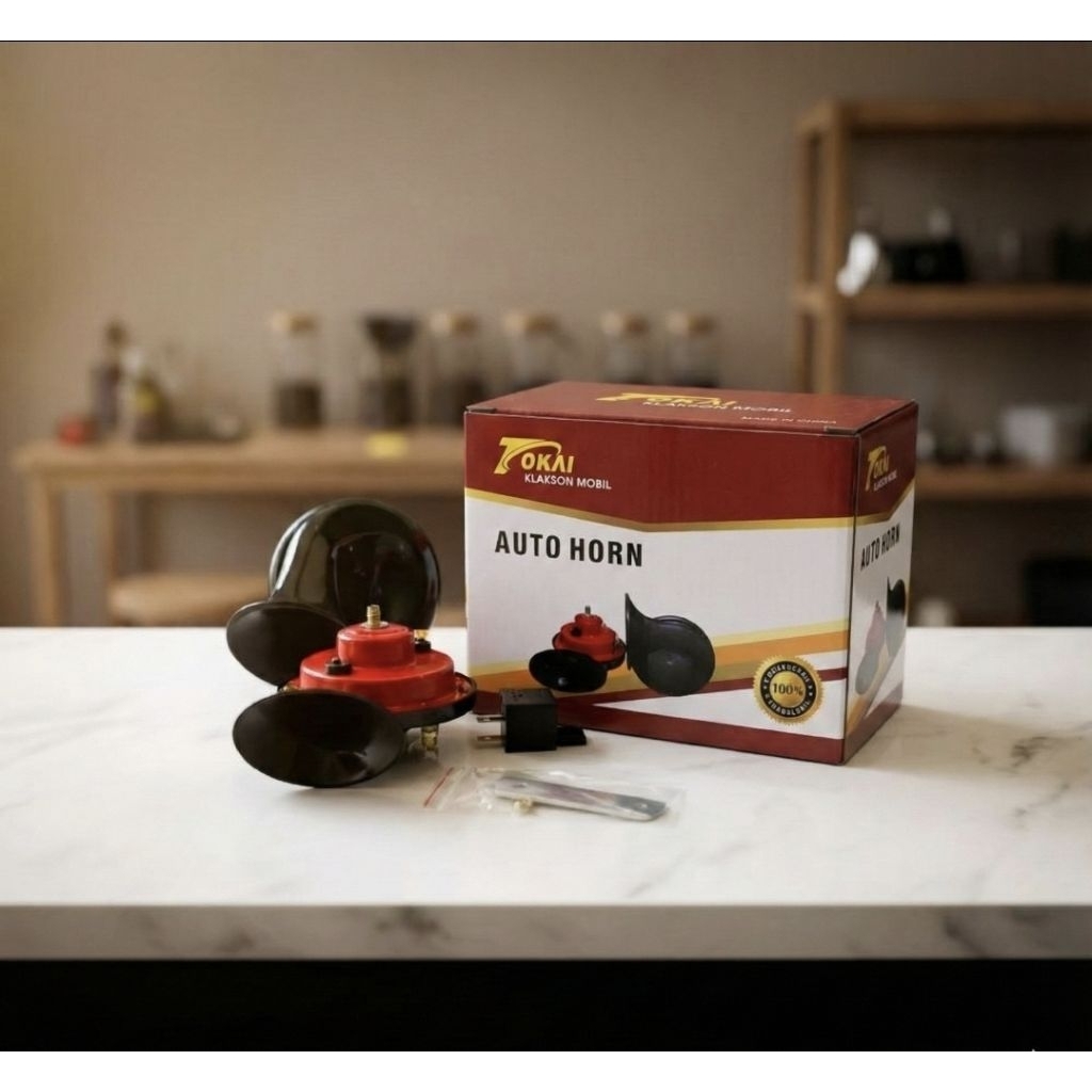 BEL KLAKSON KEONG HELIOS WATERPROOF MOBIL MOTOR ORIGINAL 12V UNIVERSAL