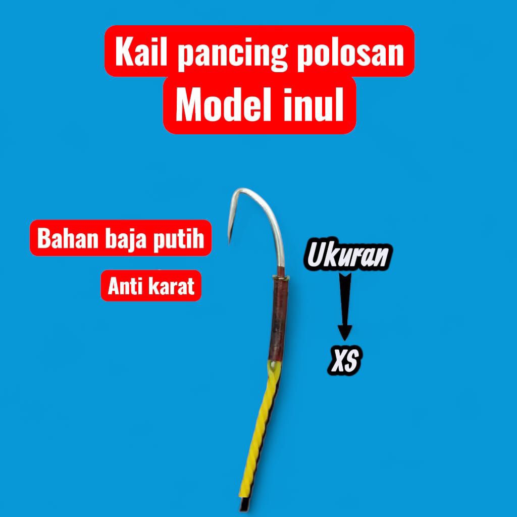 Kail Belut Pancing Polosan Anti Moncel Dan Kuat