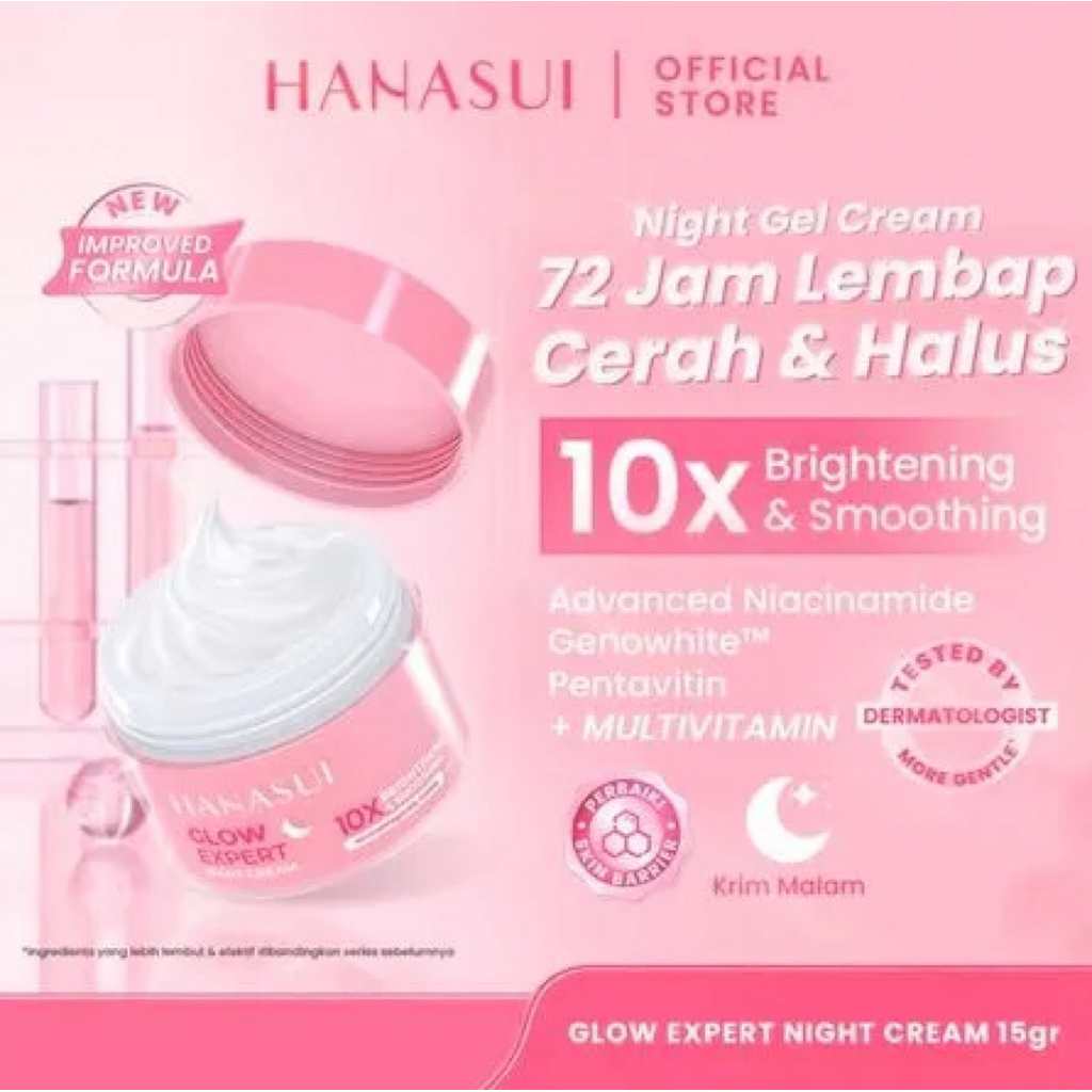 Hanasui Glow Expert Day Cream & Night Cream