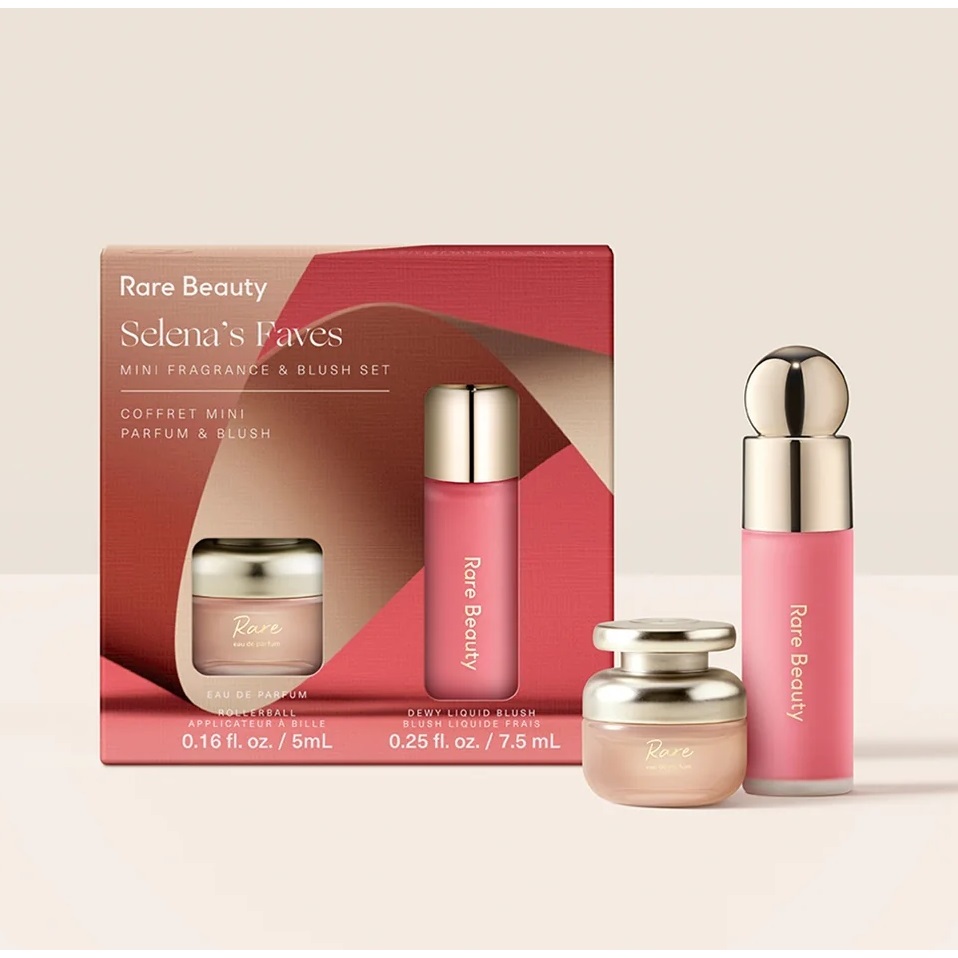 Rare Beauty Selena’s Faves Mini Fragrance & Blush Set