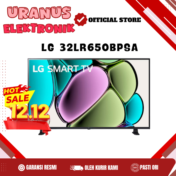 LG 32LR650BPSA SMART TV 32 INCH AI PROCESSOR GEN6 32LR650BPSA 32LR650 32LR 650BPSA
