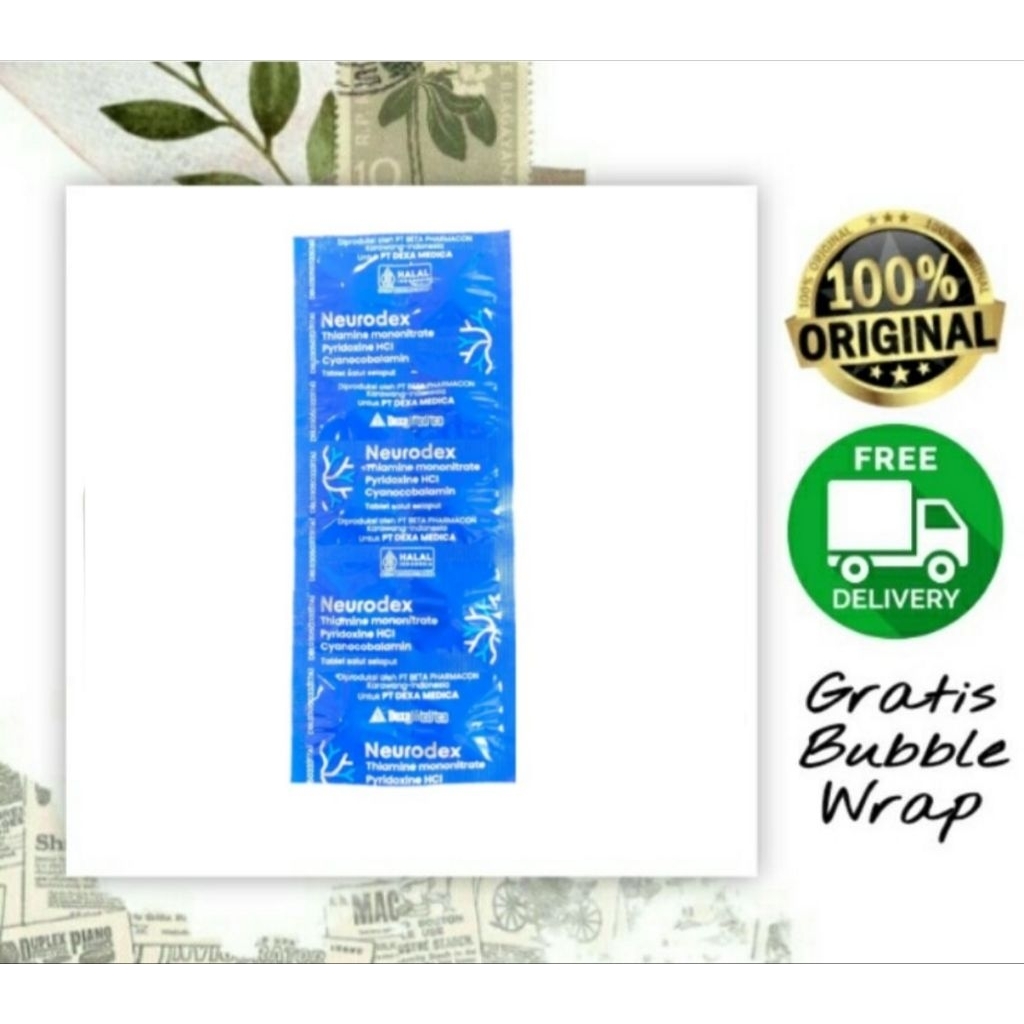 Neurodex / Vitamin syaraf / Obat kesemutan