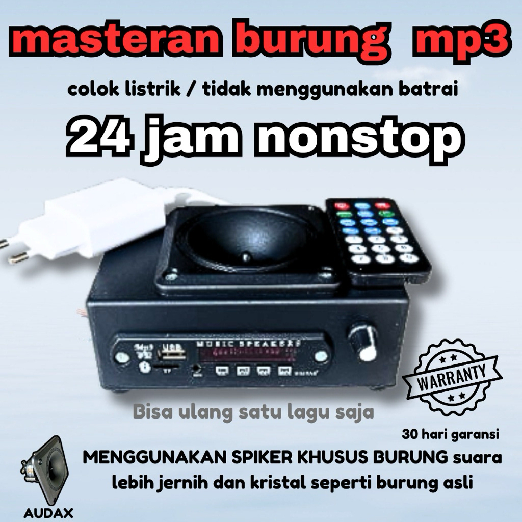 Masteran Burung MP3 Suara Jernih 24 Jam