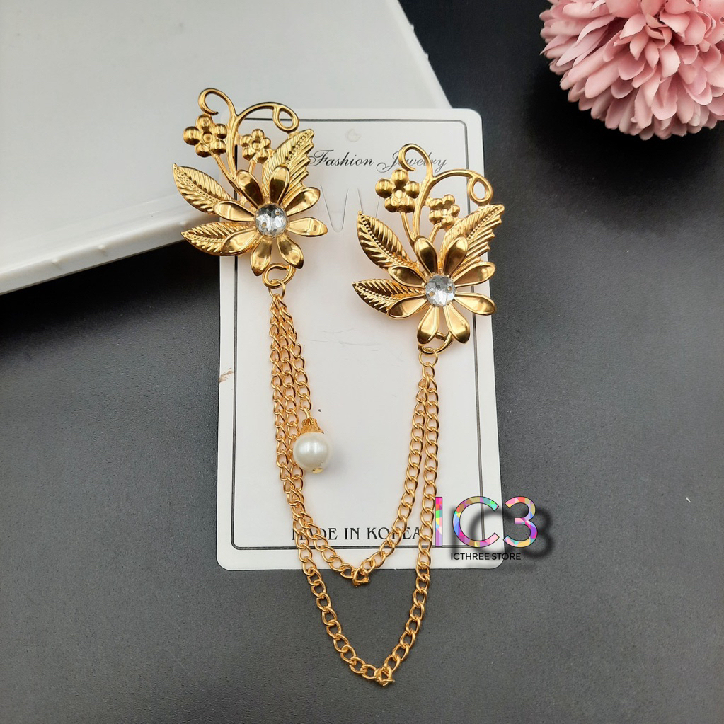 Bros kebaya Janggan | Bros Rantai Kebaya | Bros kenari jurai