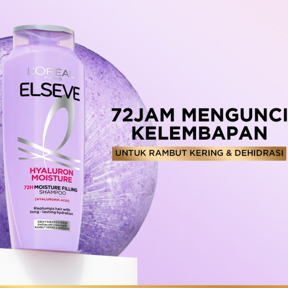 LOREAL PARIS ELSEVE HYALURONIC ACID MOISTURE SHAMPO 200ML & CONDITIONER 175ML