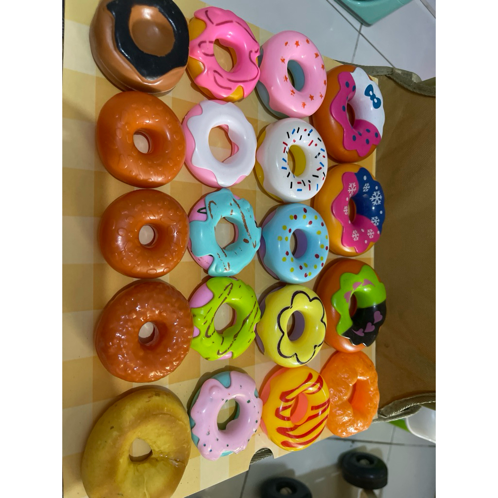 mainan kue donat preloved mainan masakan kue donat pl