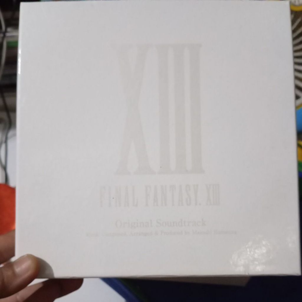 cd original soundtrack final fantasy XIII Nobuo Uematsu