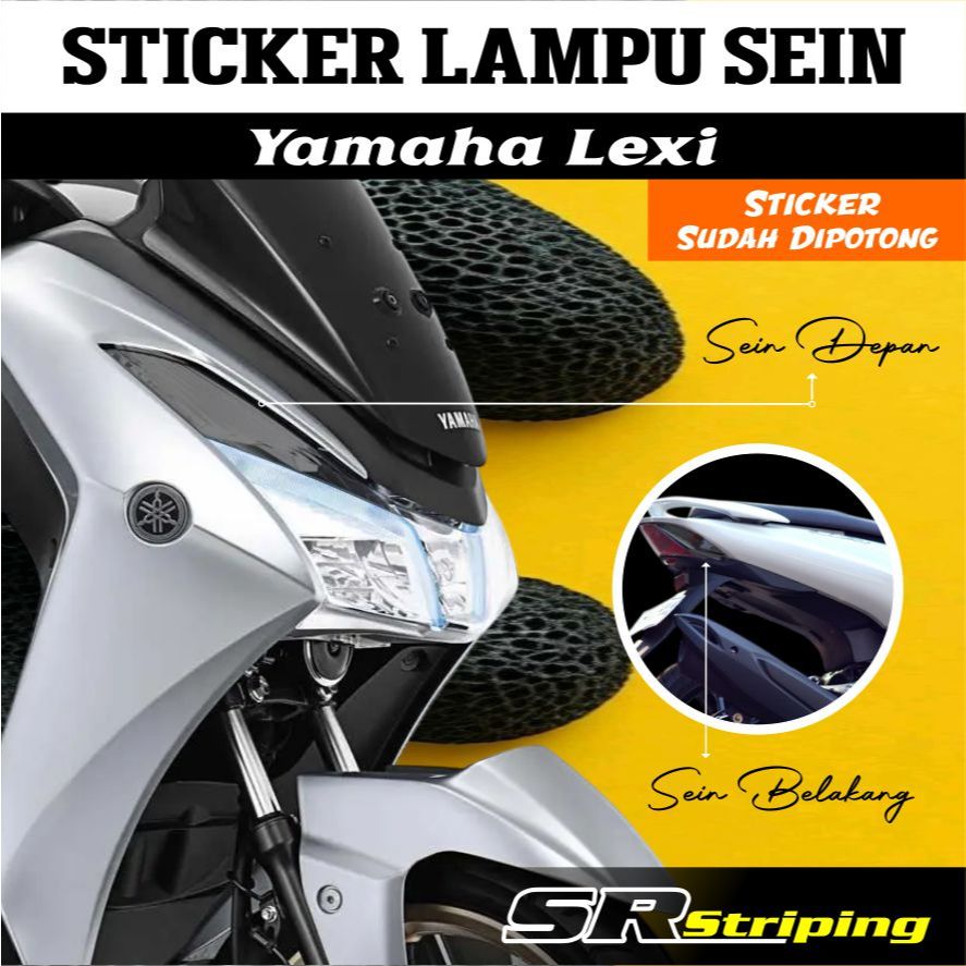Stiker Lampu Sein LEXI | Stiker Lampu Sein LEXI | Stiker Pelindung Lampu  Sein LEXI SR.01