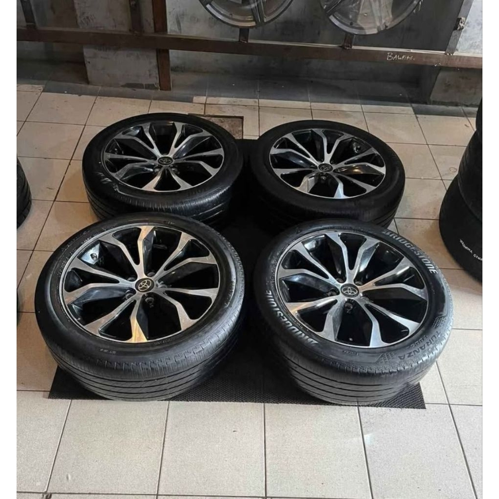 VELG SEKEN LEXUS R18 x7.5 ET 40 PCD 5x114.3 tanpa ban