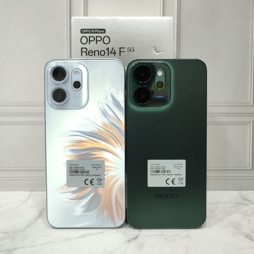 OPPO RENO 14F 5G 12/256GB SECOND FULLSET ORIGINAL BERGARANSI