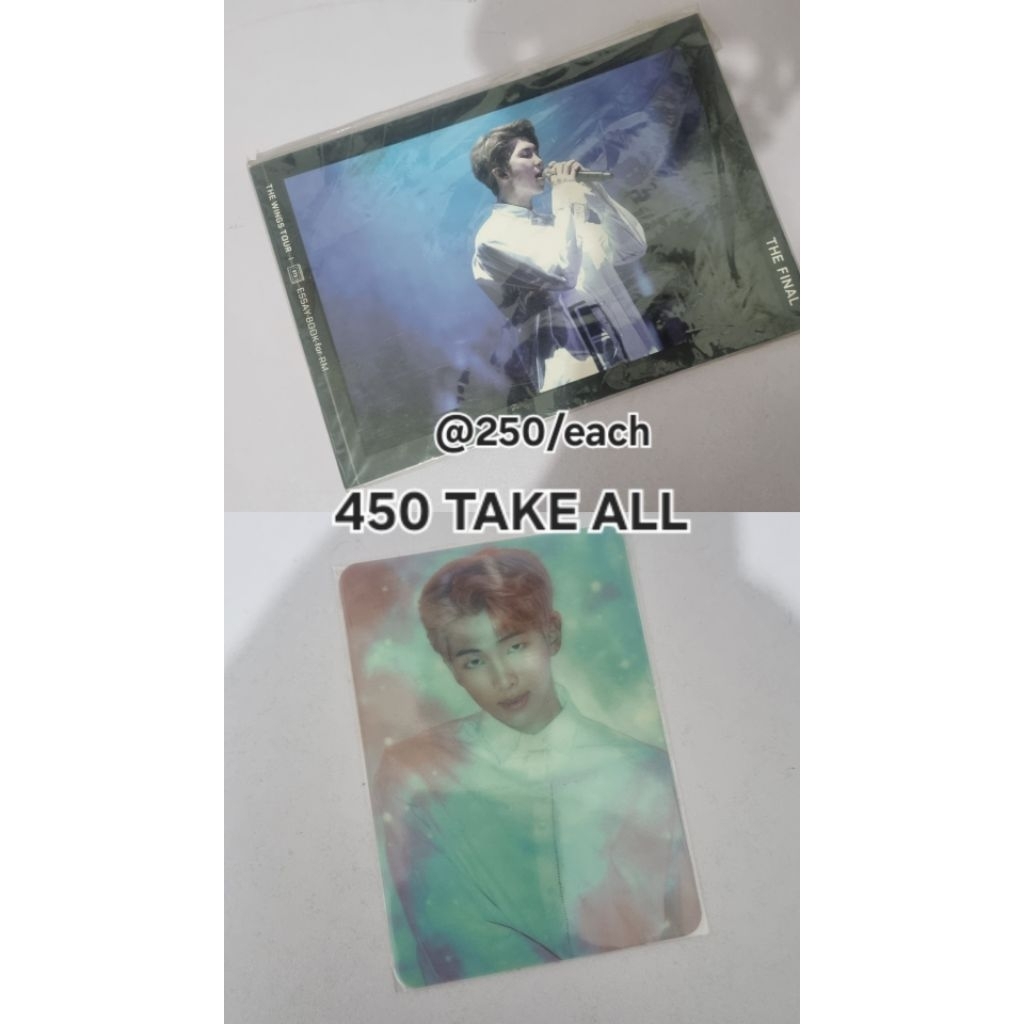 [RARE] ESSAY BOOK RM WINGS TOUR 2017 BTS