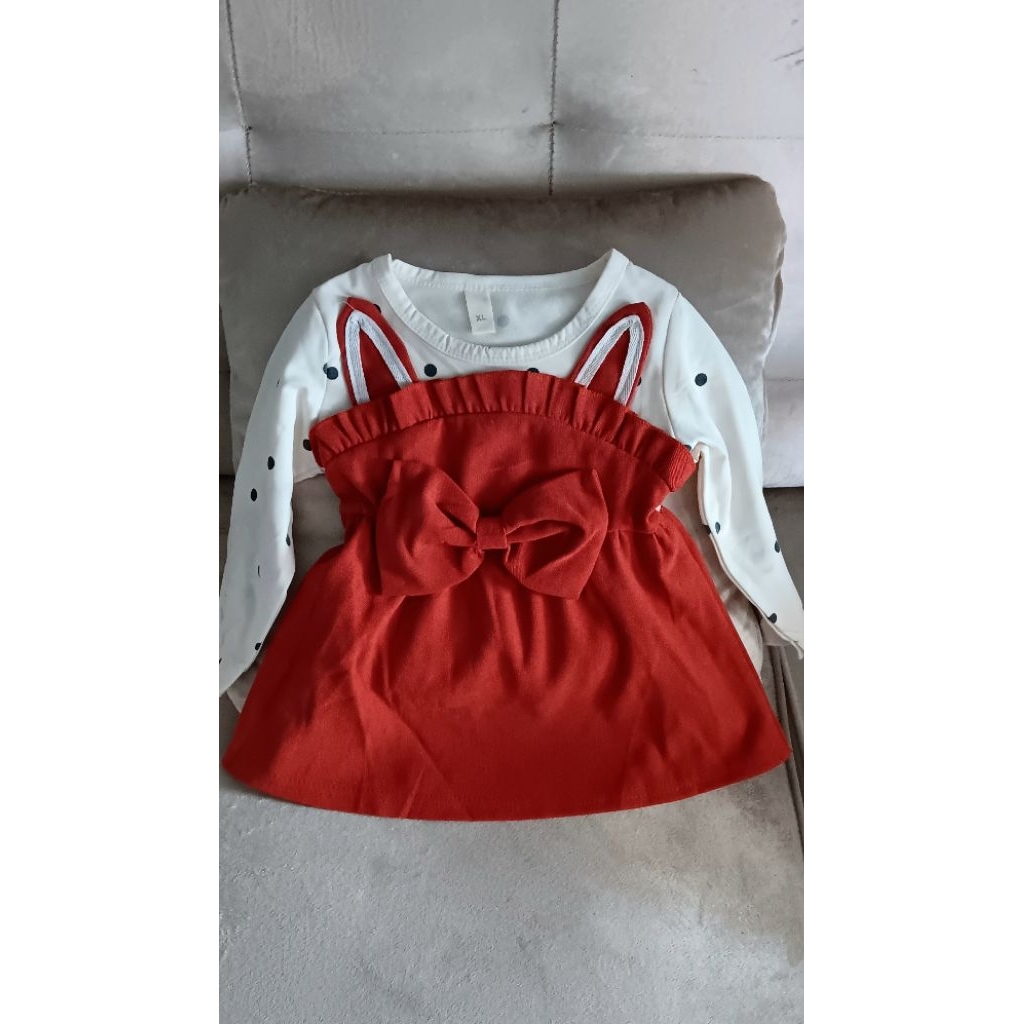 Baju anak perempuan - Dress anak perempuan (Preloved)