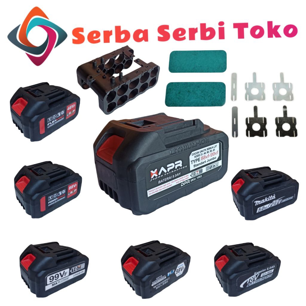 CASING HOUSING BATERAI BOR IMPACT WRENCH 10CELL LXT KASING BATRE BOR GENRIDA LXT UNIVERSAL