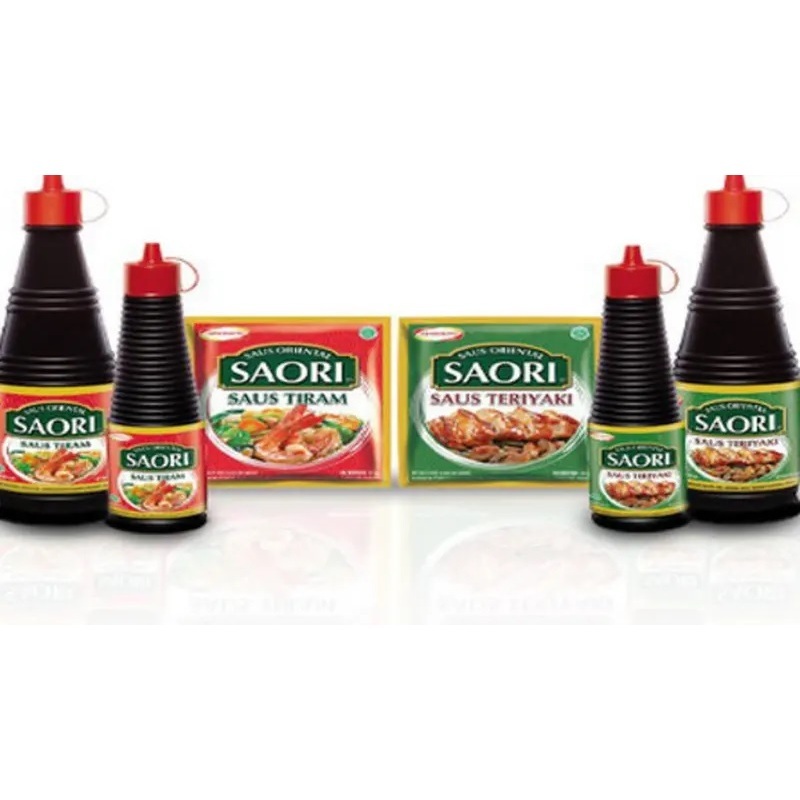 SAORI Saus Tiram / Teriyaki / Lada Hitam Botol Kecil Besar