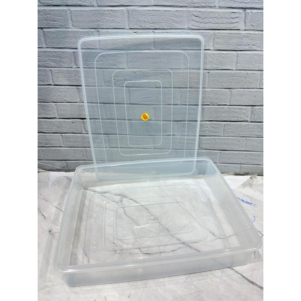 CH WADAH/KOTAK DONAT PLASTIK TEMPAT DONAT/ROTI BESAR