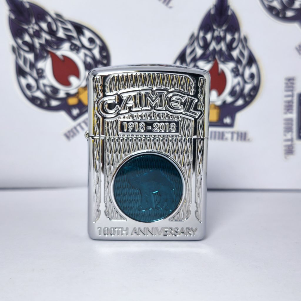 ZIPPO ARMOR CASE CAMEL 100TH ANNIVERSARY - ONLY 100 PCS PRODUCE
