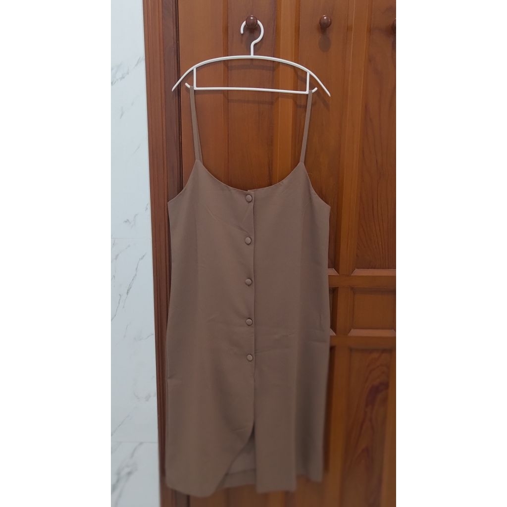 Avgal Overall Crinkle Dress