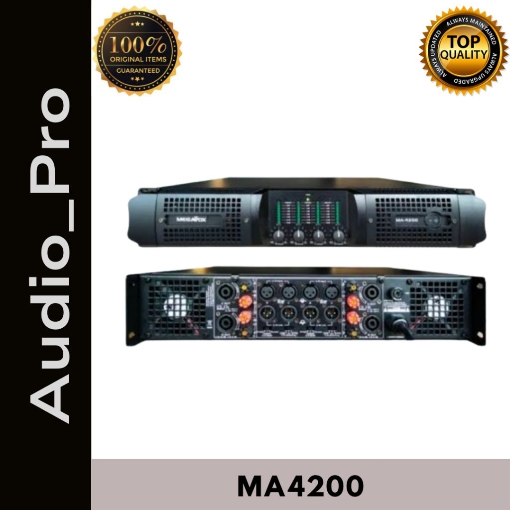 Power Megavox MA 4200 Megavox MA4200 4 Chanel
