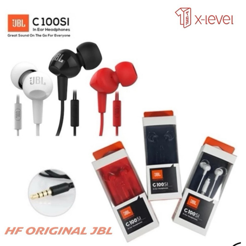 HANDFREE JBL ORI C100SI HEADSET HEADPHONE