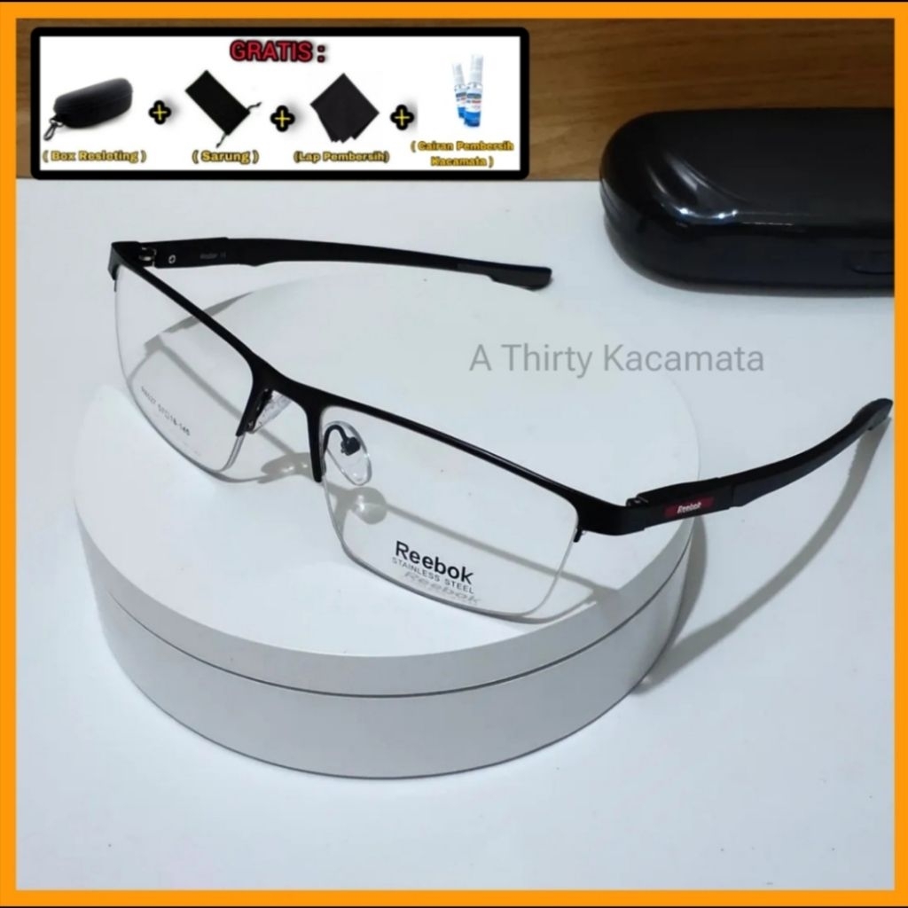 Kacamata Plus Dan Minus Pria Lensa Blueray Anti Silau Photocromic Dan Lensa Bluecromic Anti Radiasi