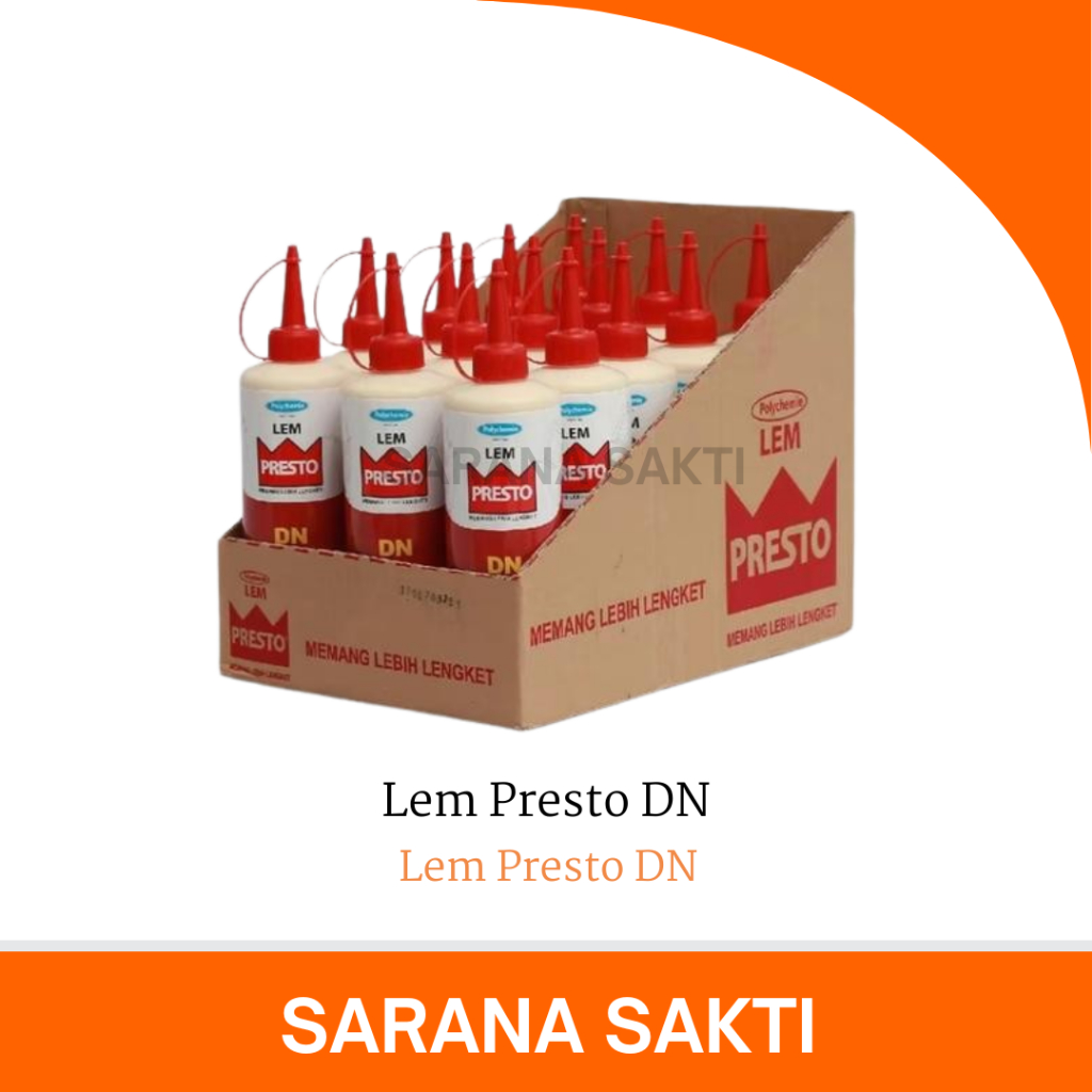 Lem Presto DN | Lem Kayu Lem DN Presto 600 gr