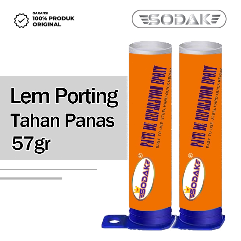 57g Lem Kapal / Lem Porting / Lem Tambal Tangki Anti Air Tahan Panas / Lem Serbaguna Original 009