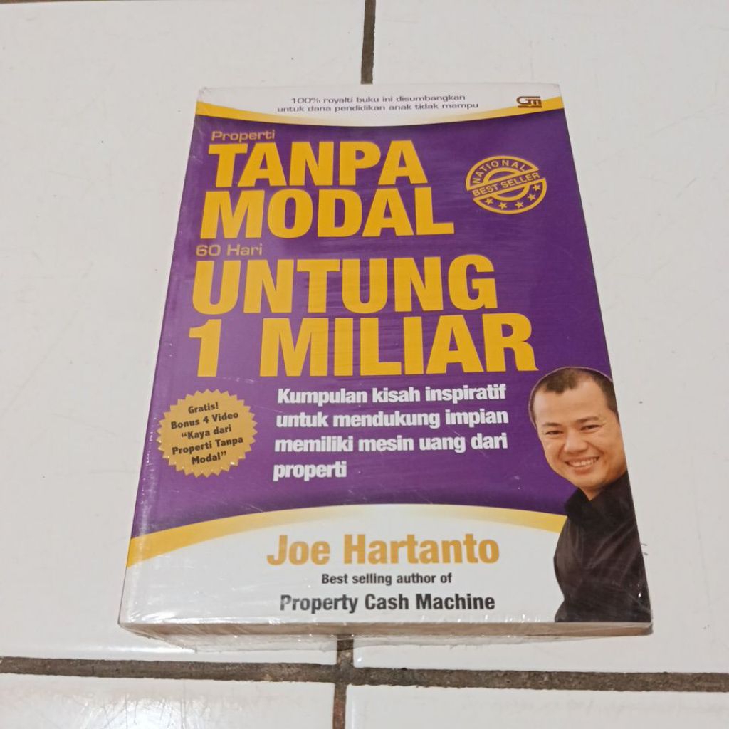 Buku Properti TANPA MODAL 60 Hari UNTUNG 1 MILIAR