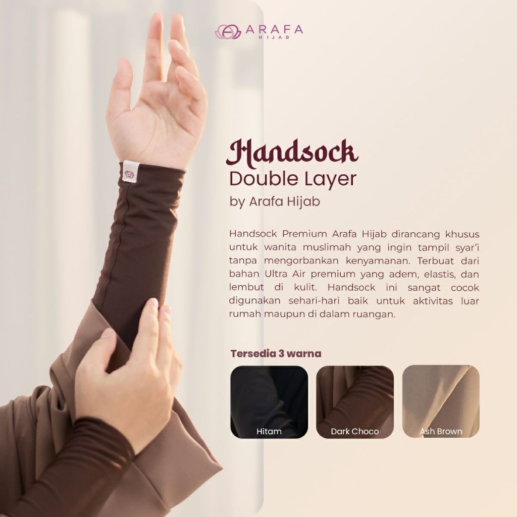 Handsock Arafa Hijab