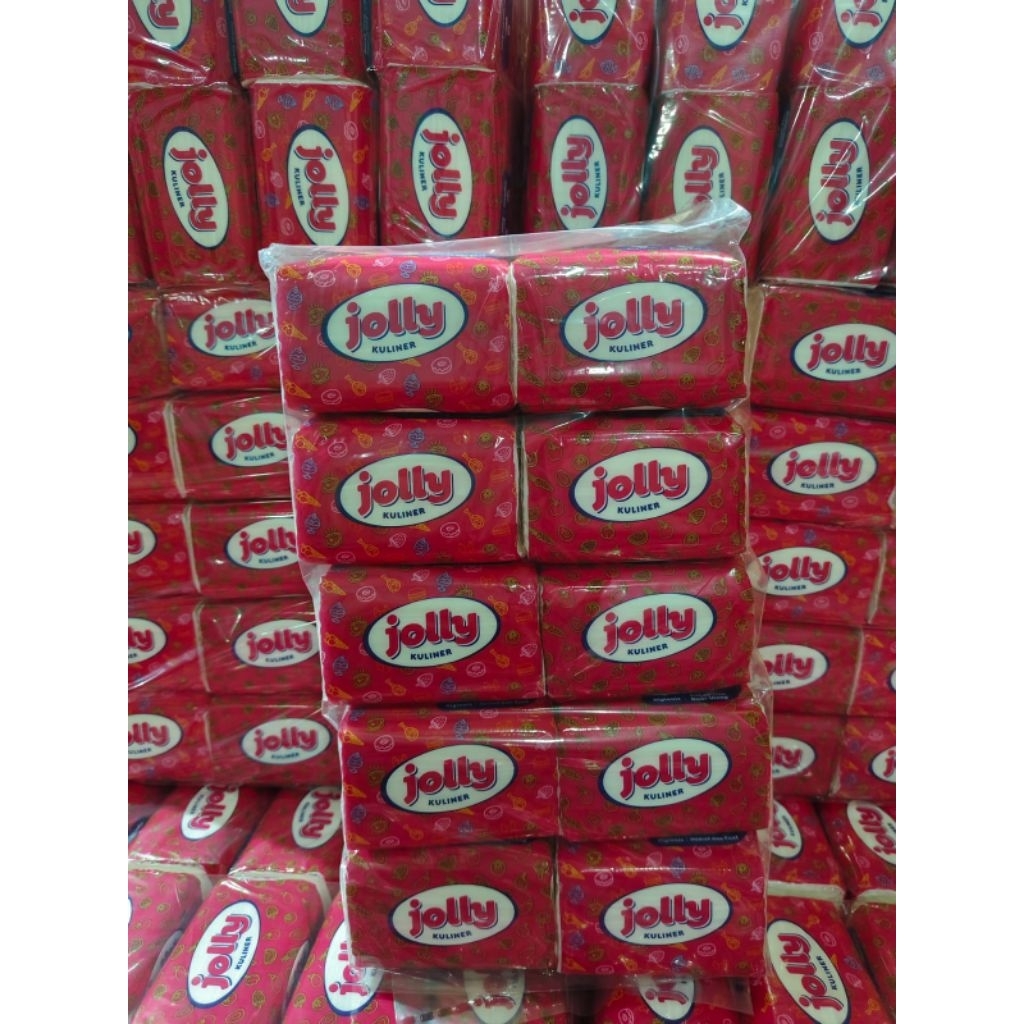 TISU JOLLY POP UP/ TISU JOLLY DADU/TISU JOLLY KOTAK KULINER 1 BALL ISI 10 PACK