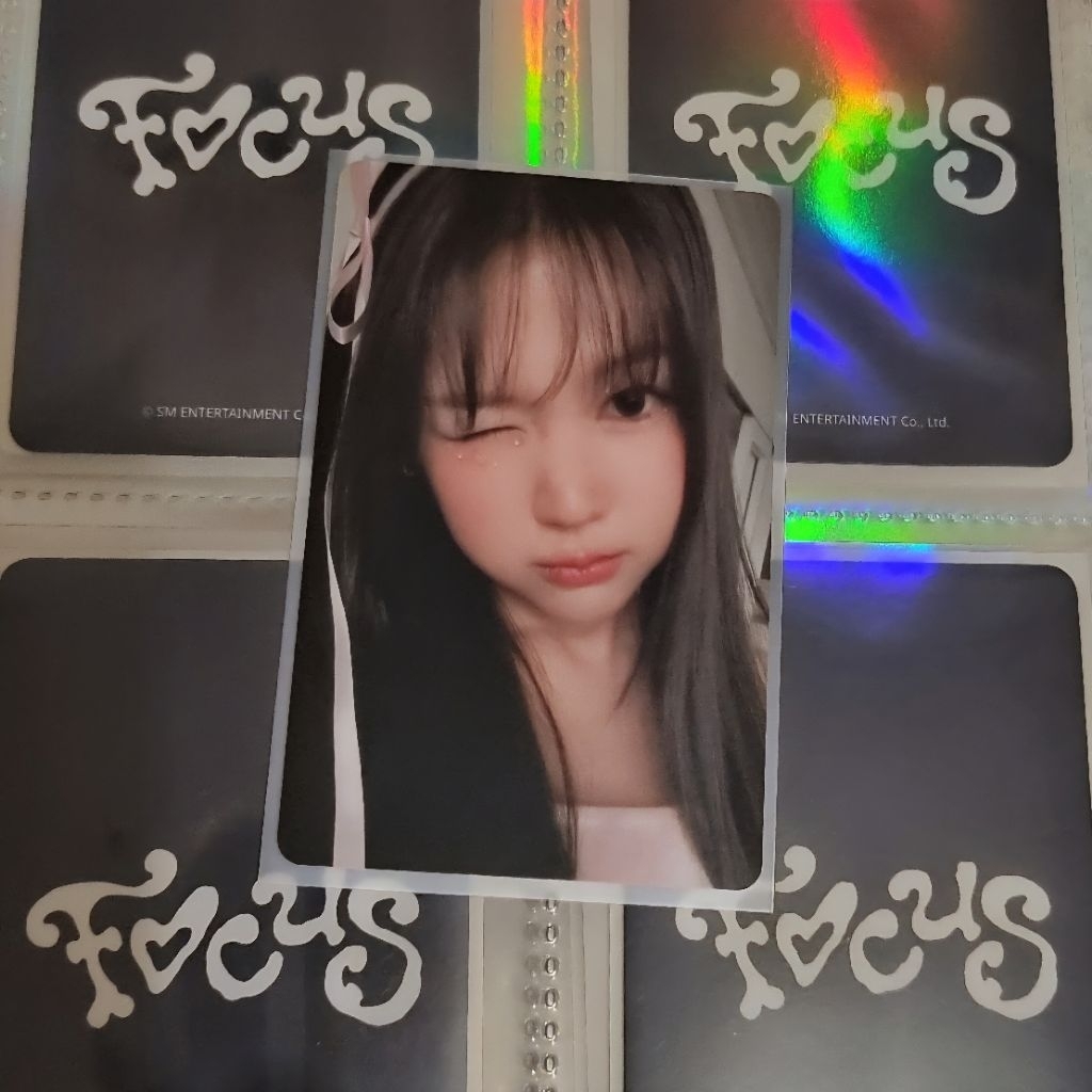(ready) photocard ye-on hearts2hearts smini focus | pc yeon h2h