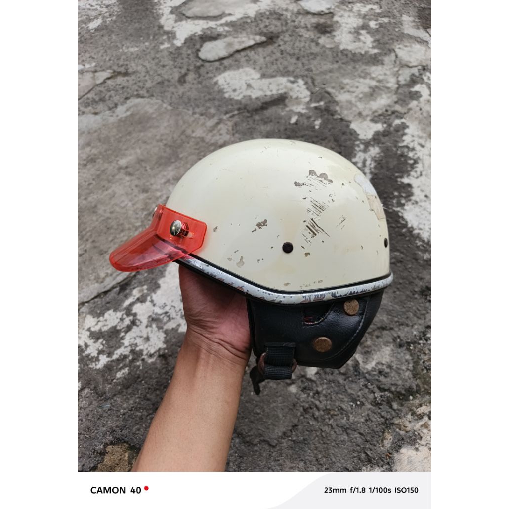 HELM JADUL KIWI PERFECTION CETOK CIBUK CEBOK HONDA WIN HELM SI DOEL + ADMIN SHOPEE