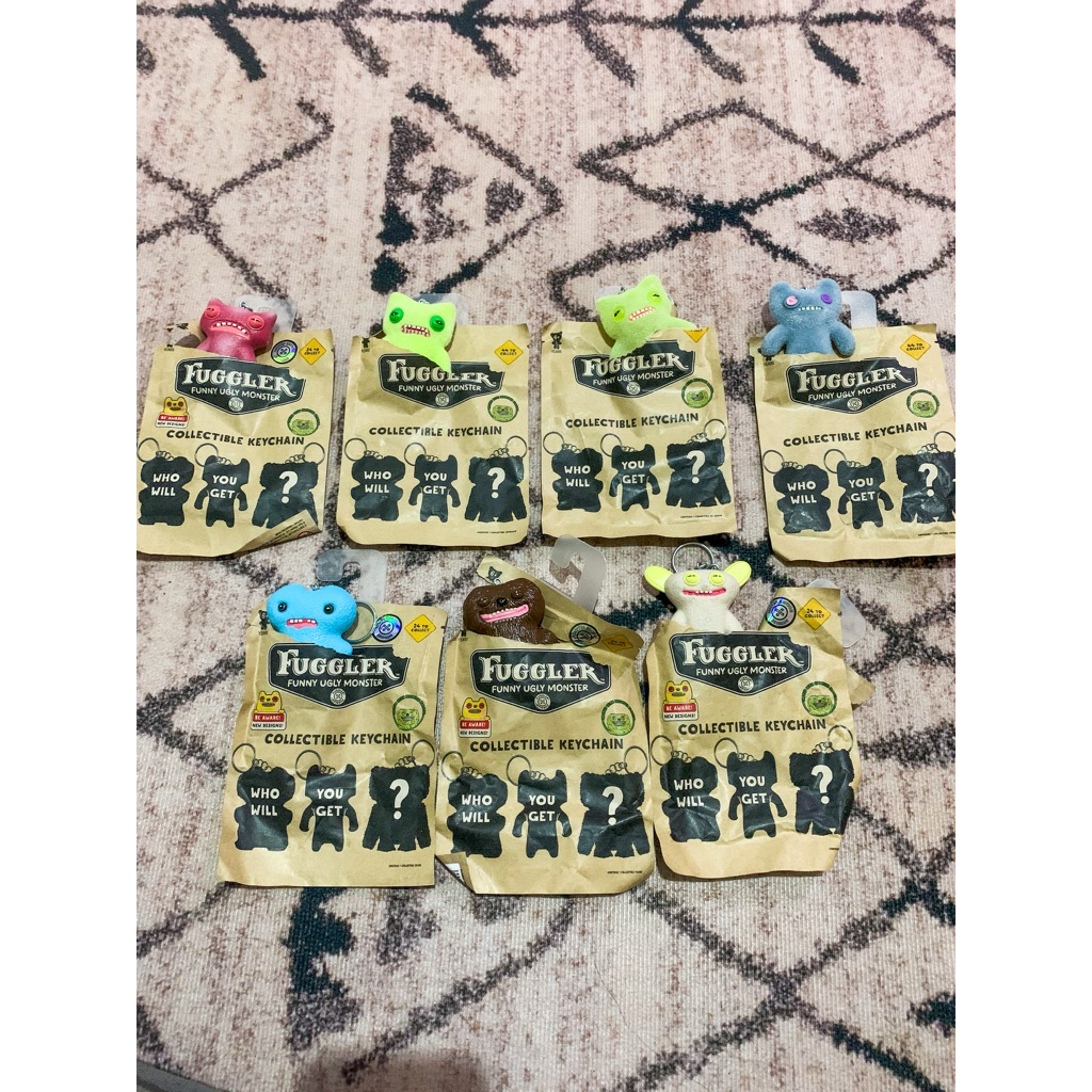 Fuggler ori keychain / gantungan fuggler alfamart alfamidi