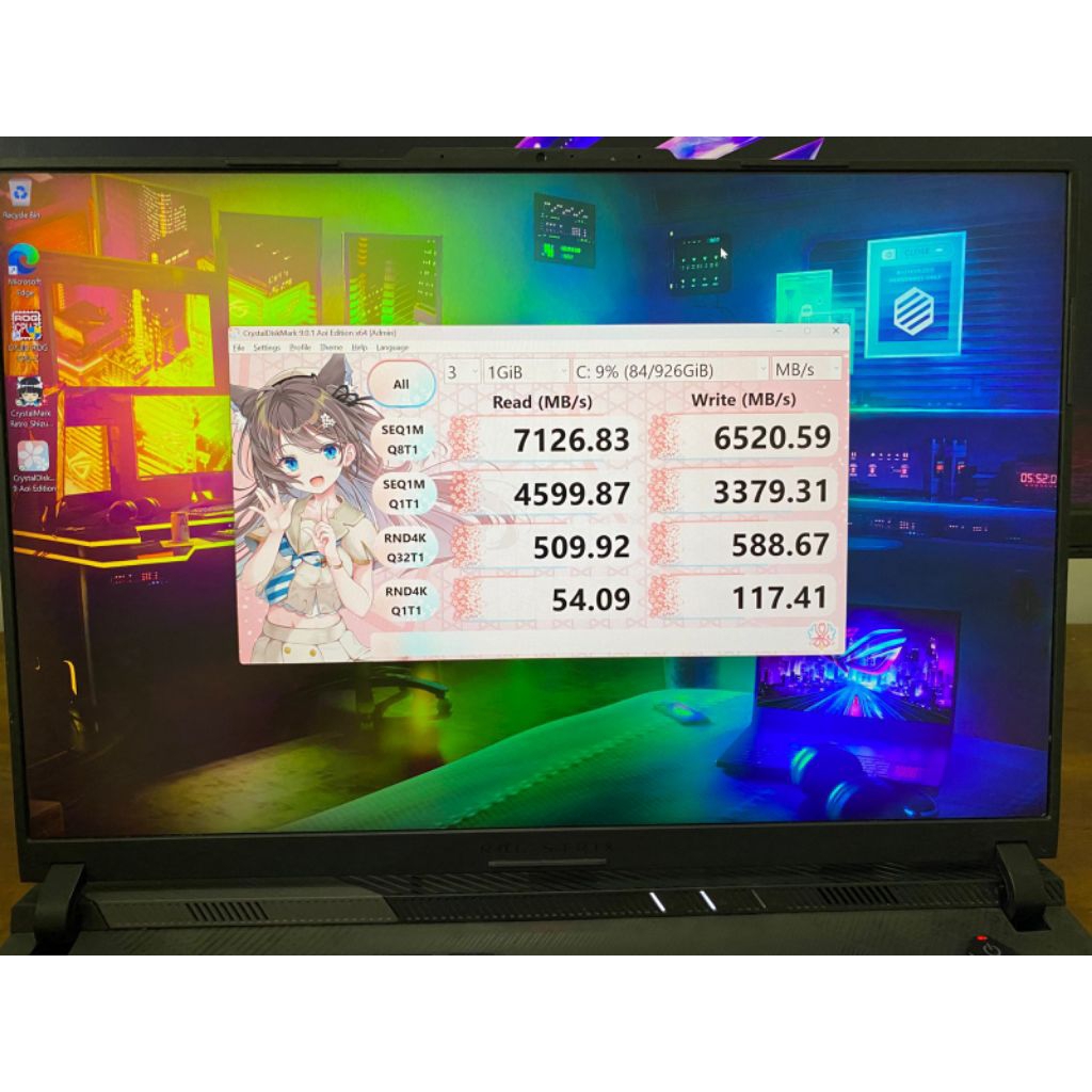 Laptop ROG Strix SCAR 16 (2024) (Tuker tambah)