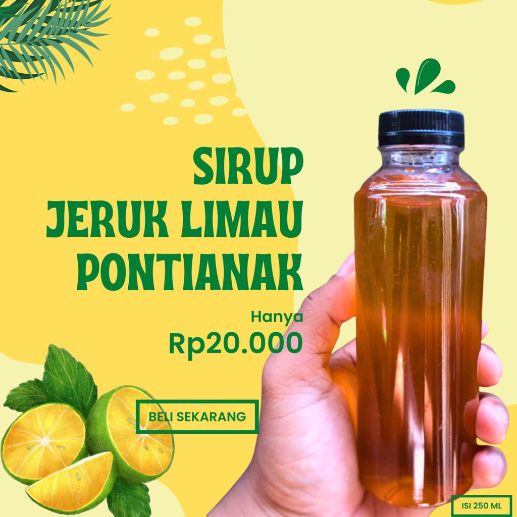 Sirup Jeruk Limau Pontianak 250ml
