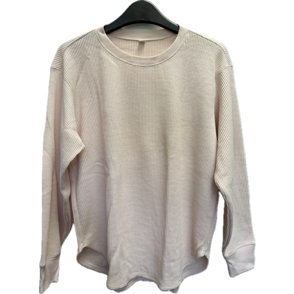 kaos uniqlo bahan waffle