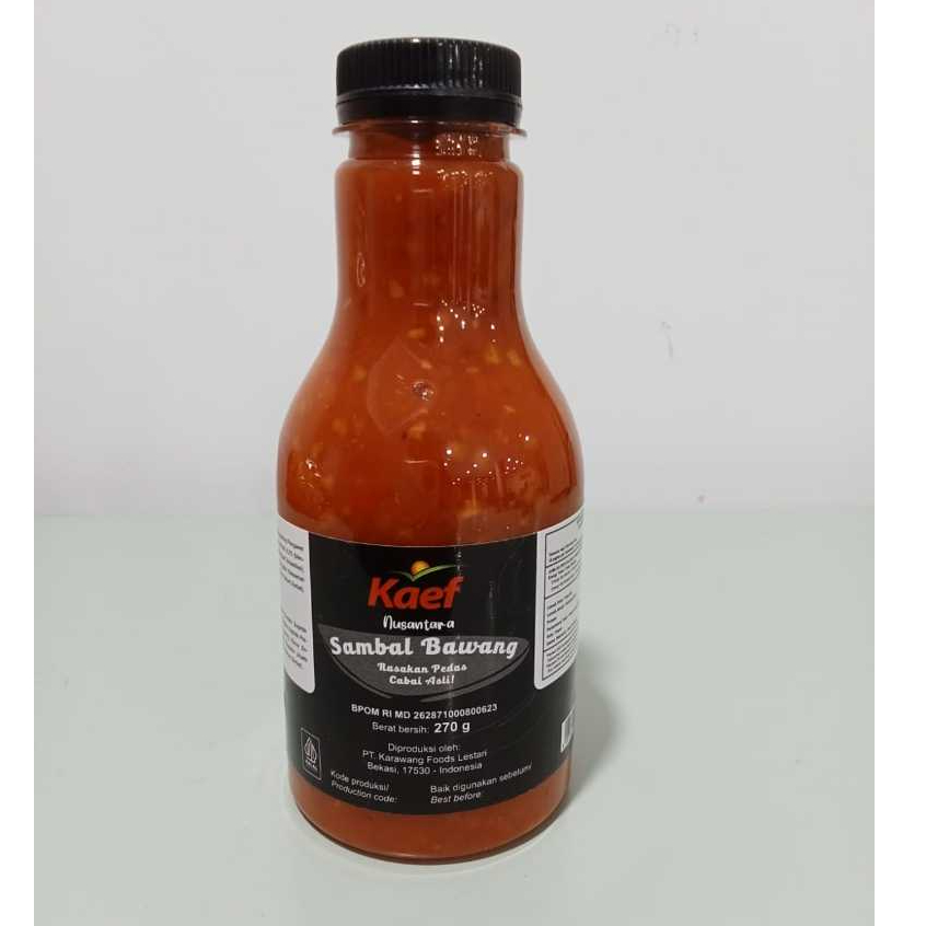 Sambal Bawang Kaef 270 gram