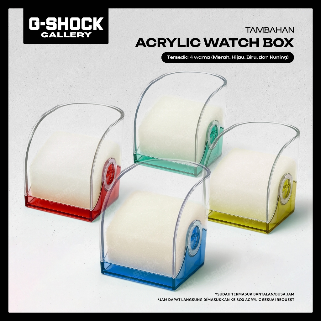Box Gift Tempat Jam Tangan Custom Akrilik Mewah