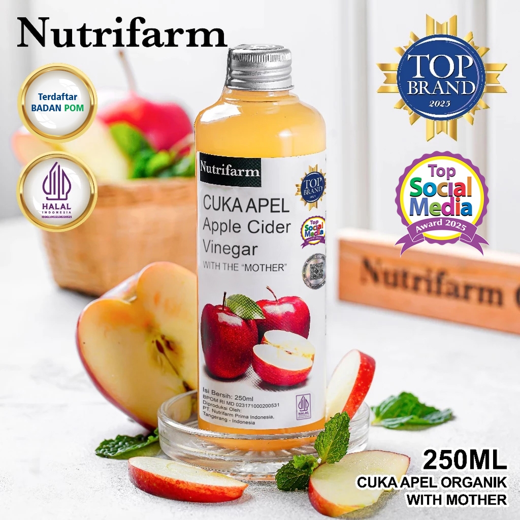 Nutrifarm Cuka Apel 250ml
