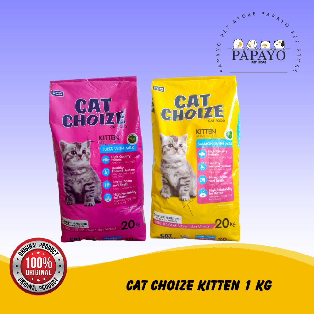 Cat Choize Kitten 1kg  / Makanan Anak Kucing Cat Choize / Makanan Kucing Cat Choize 1kg / Cat Choize