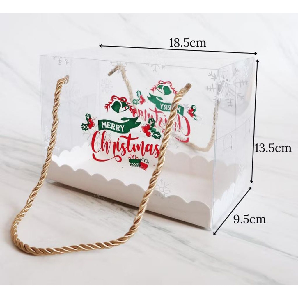 Box Hampers Natal Mika Toples Tabung Merry Christmas