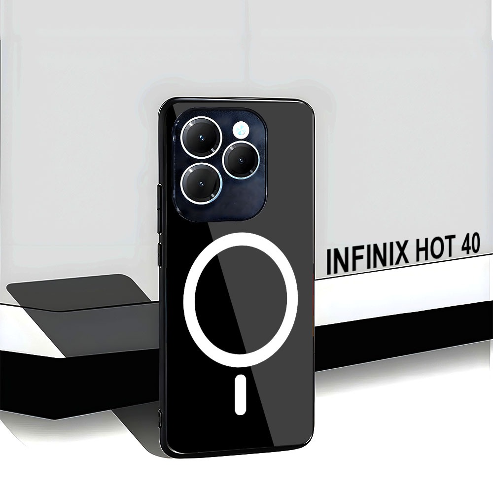 Softcase Kilau Glass Infinix Hot 40 Infinix Hot 40i Infinix Hot 40 Pro [M17] Case Infinix Hot 40 Hot