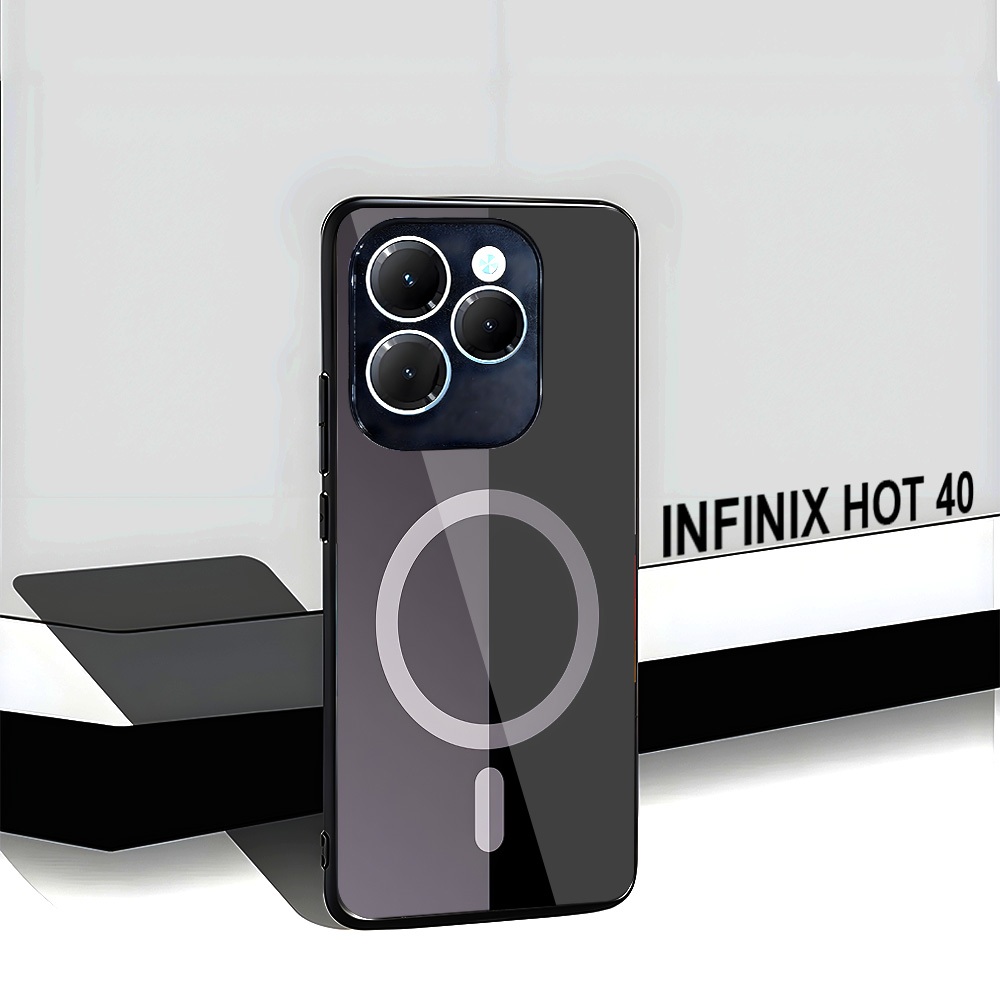 Softcase Kilau Glass Infinix Hot 40 Infinix Hot 40i Infinix Hot 40 Pro [M51] Case Infinix Hot 40 Hot