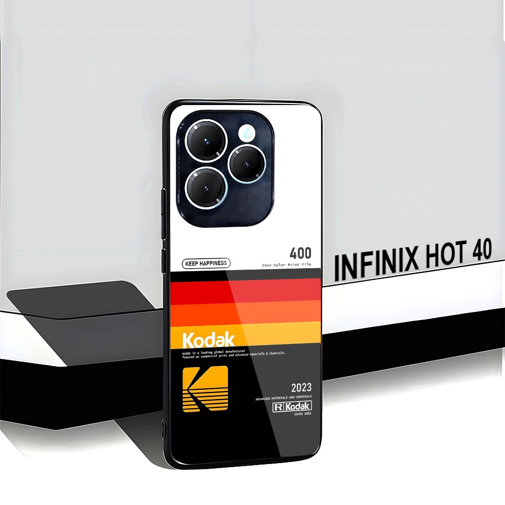 Softcase Kilau Glass Infinix Hot 40 Infinix Hot 40i Infinix Hot 40 Pro [M65] Case Infinix Hot 40 Hot