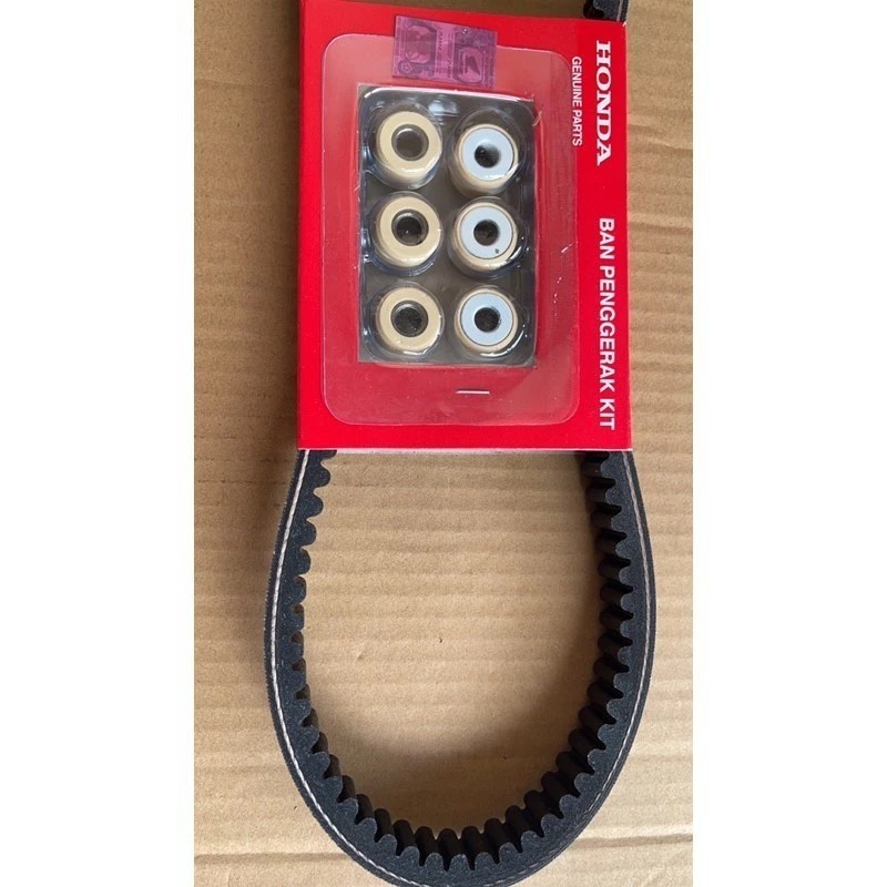 (K44) Vanbelt Honda Set Roller K44- V BELT AHM Beat ESP, Scoopy ESP, F1, Vario 110 , ESP all series 