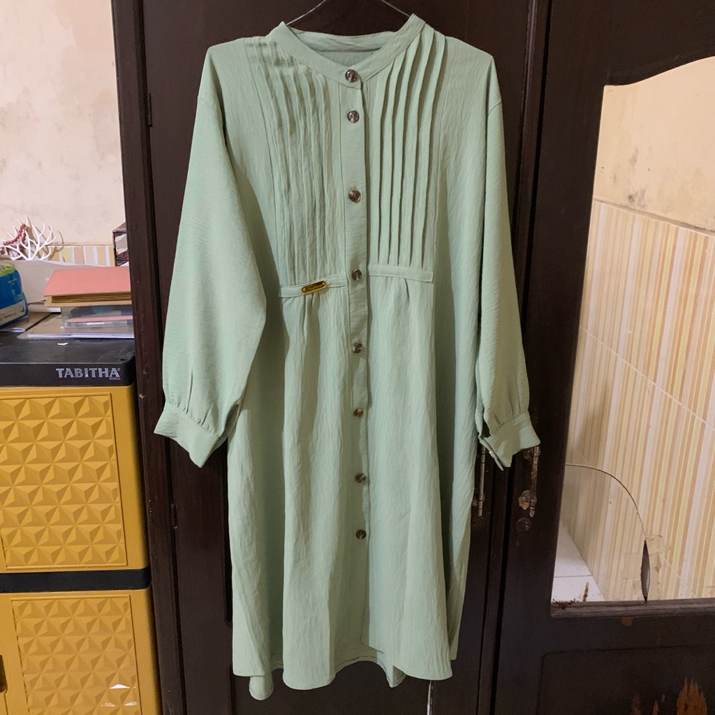 PRELOVED TUNIK SAGE GREEN