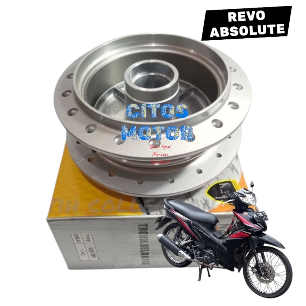 tromol belakang Honda Revo absolute Revo fit