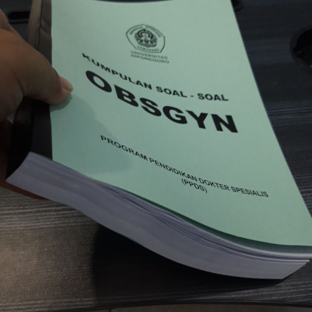 Soal Tes PPDS OBGYN Obsgyn Undip Universitas Diponegoro