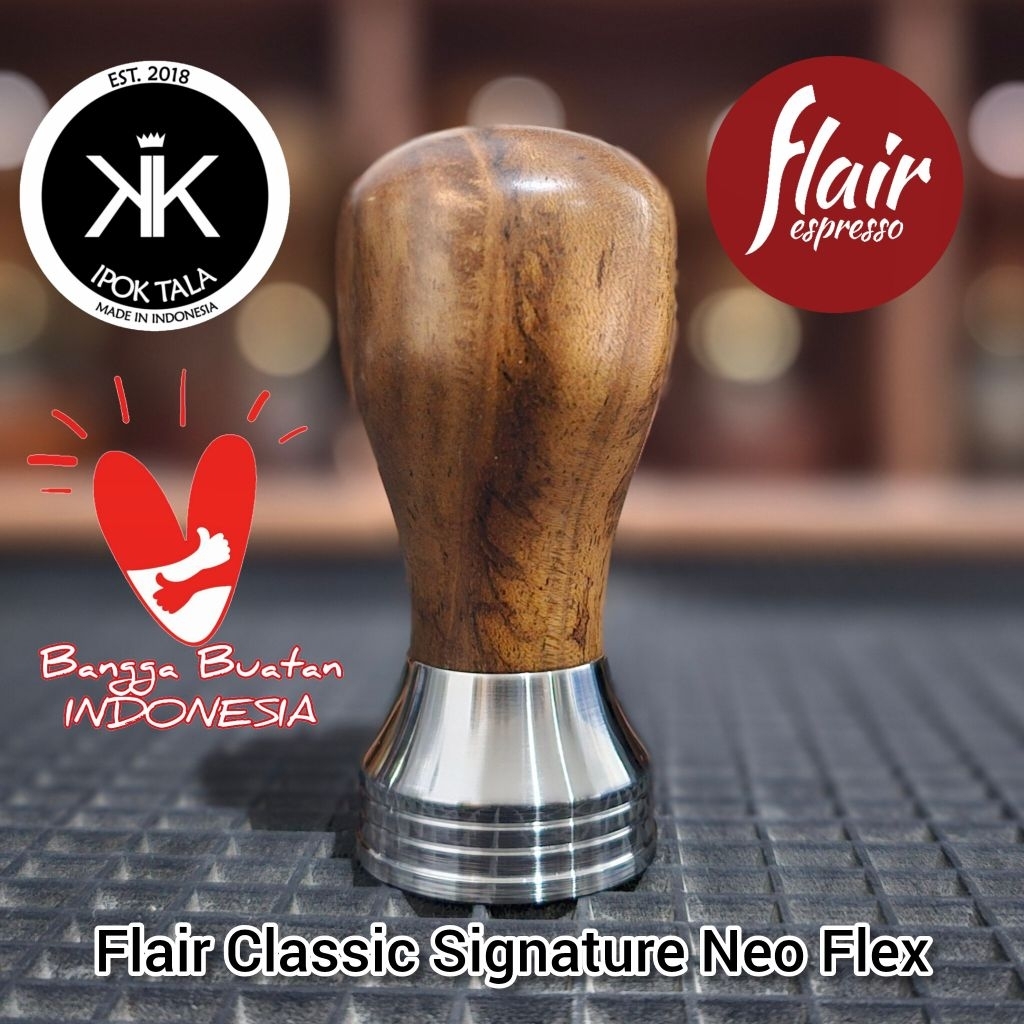 Coffee Tamper Flair Classic Signature Neo Flex 39.45mm Stainless 304